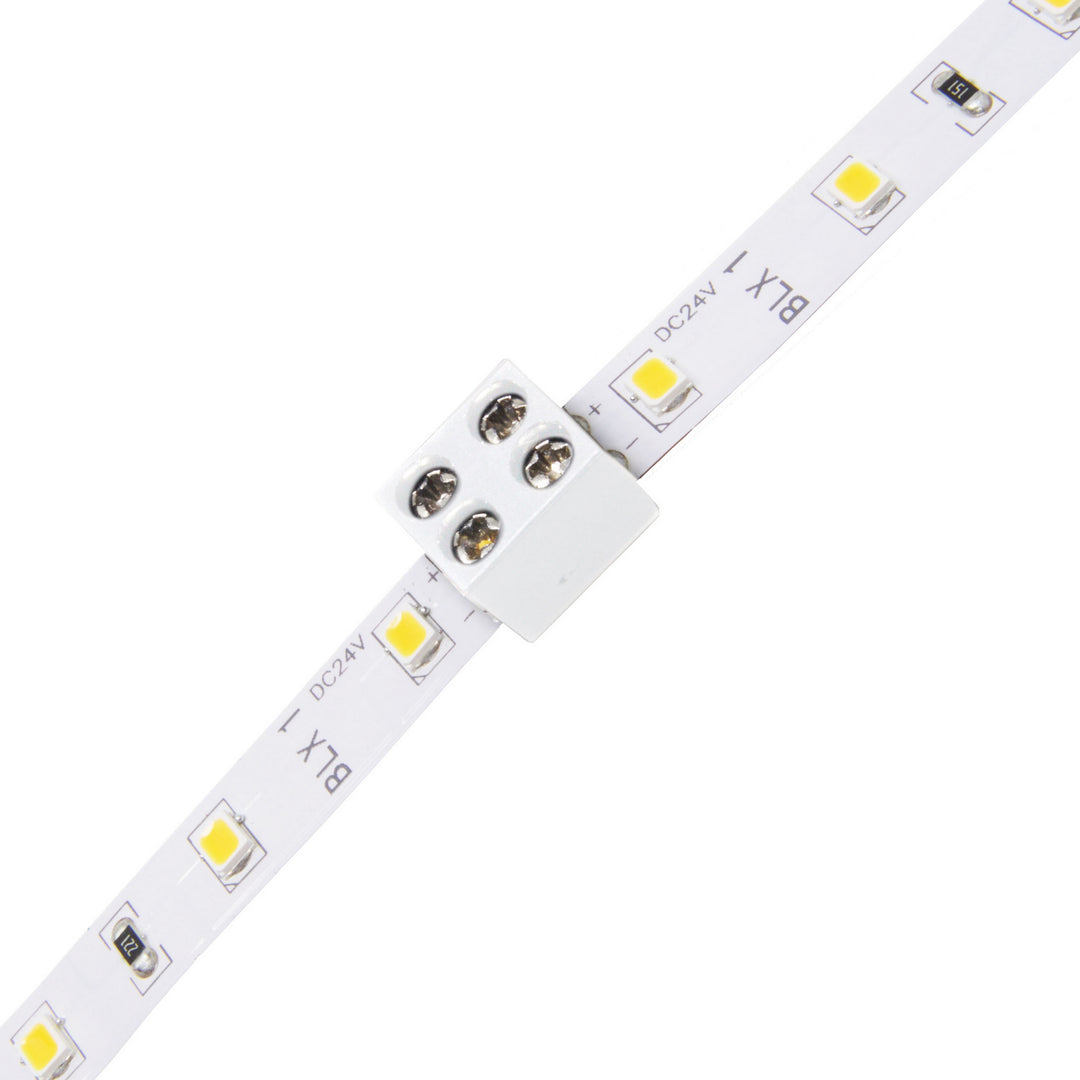 Diode Led Lighting DI-TB-CONN-TTT-1  Tape Light Terminal Block Connector Decor White