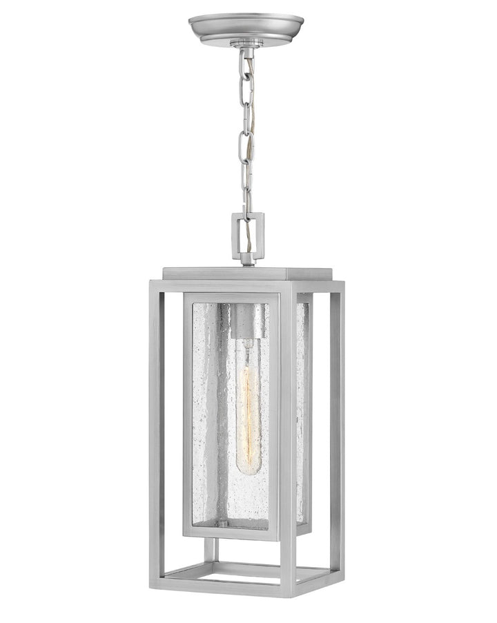 Hinkley Lighting 1002SI-LV  Republic Outdoor Satin Nickel