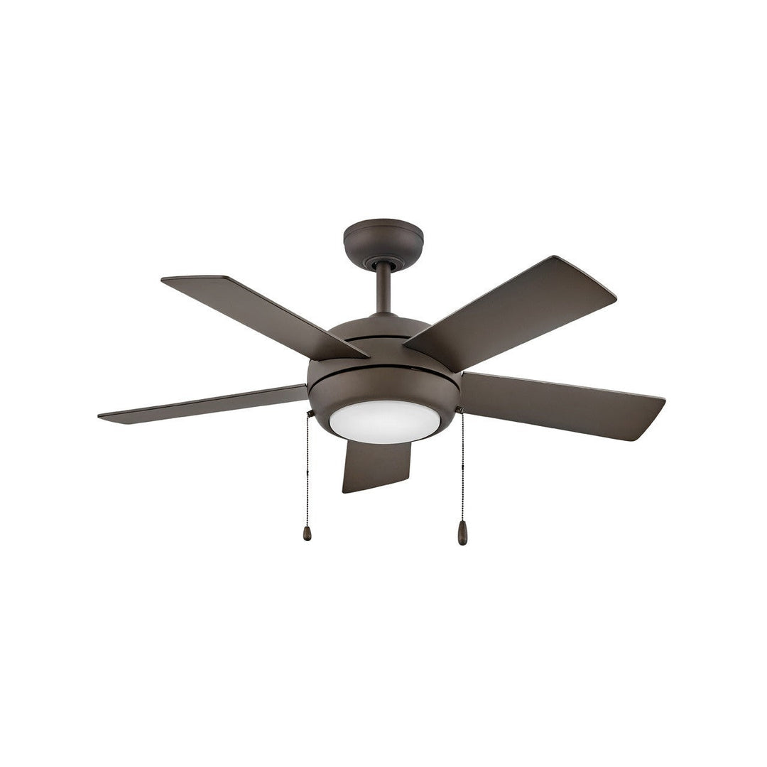 Hinkley Croft 904042FMM-LIA Ceiling Fan 42 - Metallic Matte Bronze, Metallic Matte Bronze, Walnut/