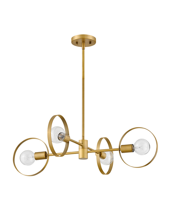 Hinkley Desi 37294LCB Pendant Light - Lacquered Brass