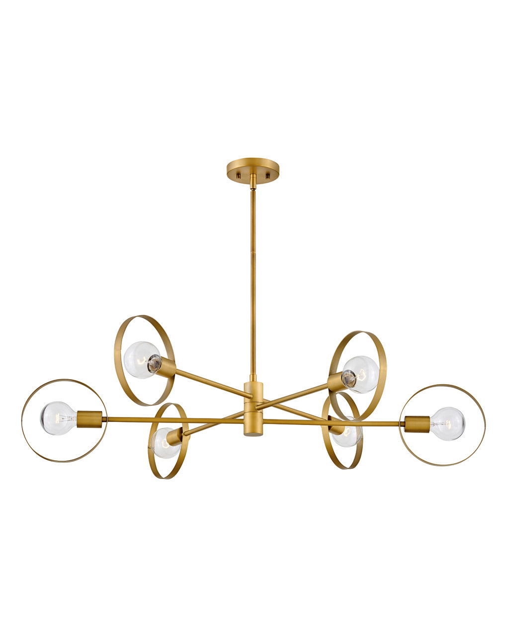 Hinkley Desi 37296LCB Pendant Light - Lacquered Brass