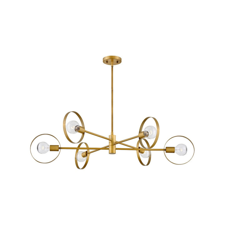 Hinkley Desi 37296LCB Pendant Light - Lacquered Brass