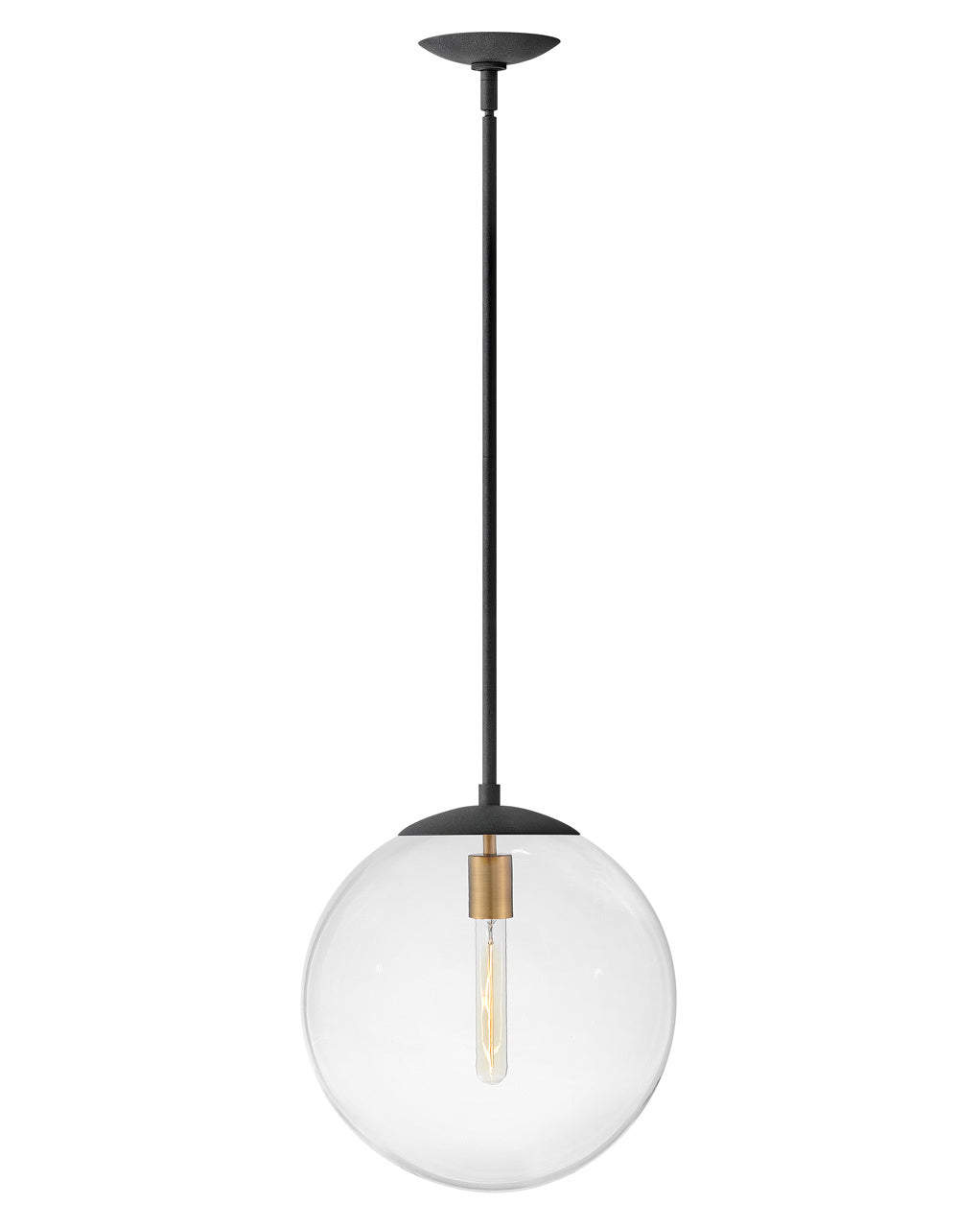 Hinkley Warby 3744DZ Pendant Light - Aged Zinc