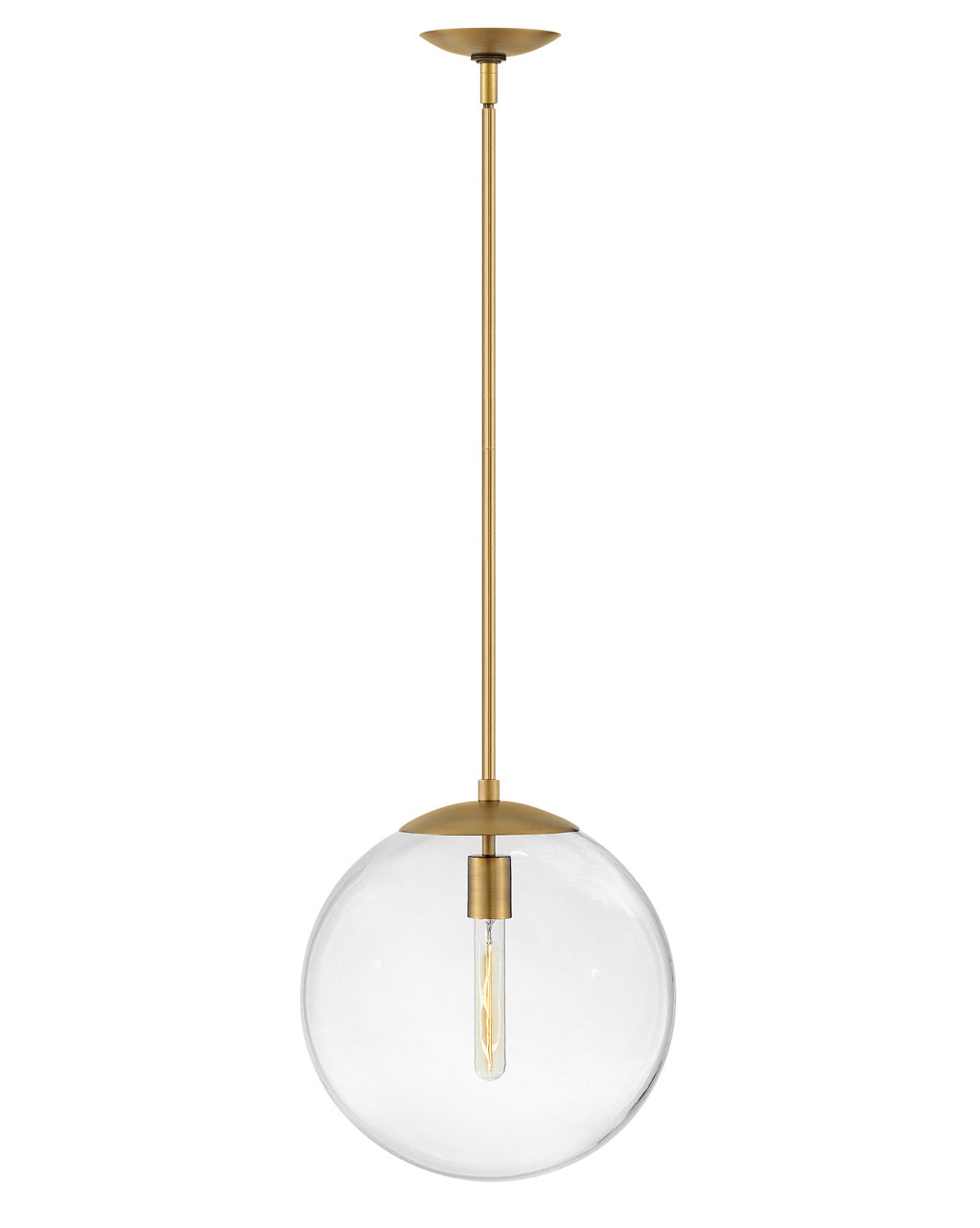 Hinkley Warby 3744HB Pendant Light - Heritage Brass