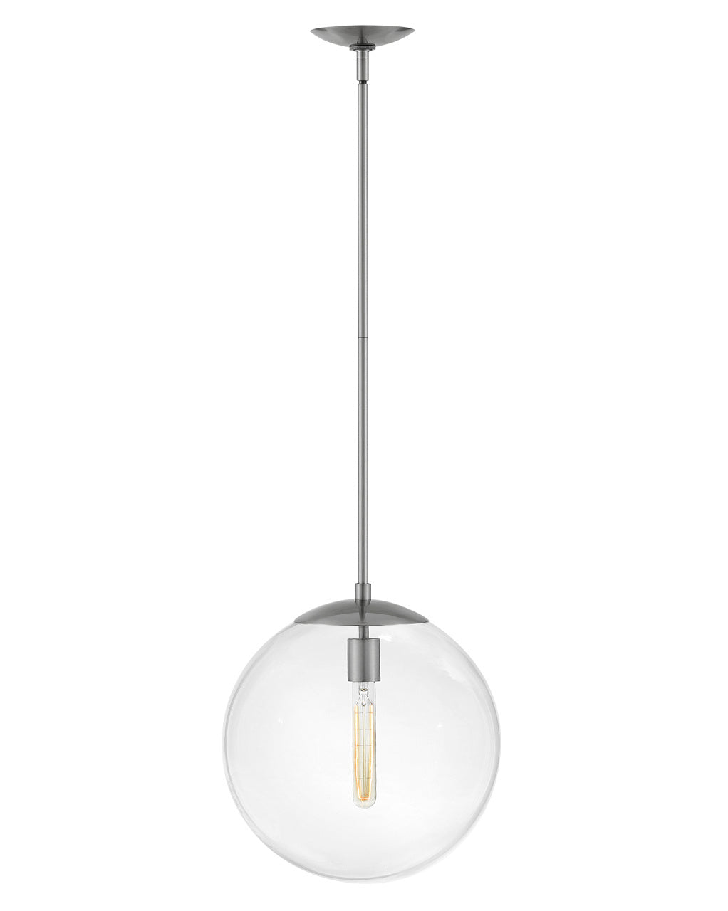 Hinkley Warby 3744PL Pendant Light - Polished Antique Nickel