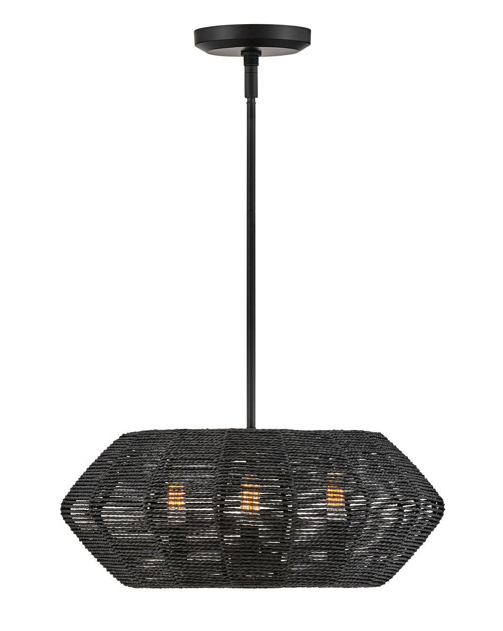 Hinkley Luca 40383BLK Chandelier Light - Black