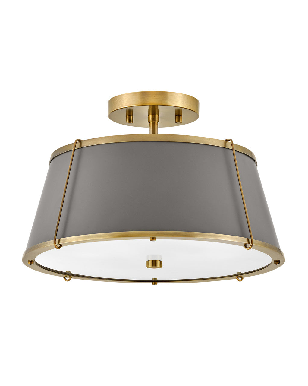 Hinkley Clarke 4893LDB Ceiling Light - Lacquered Dark Brass