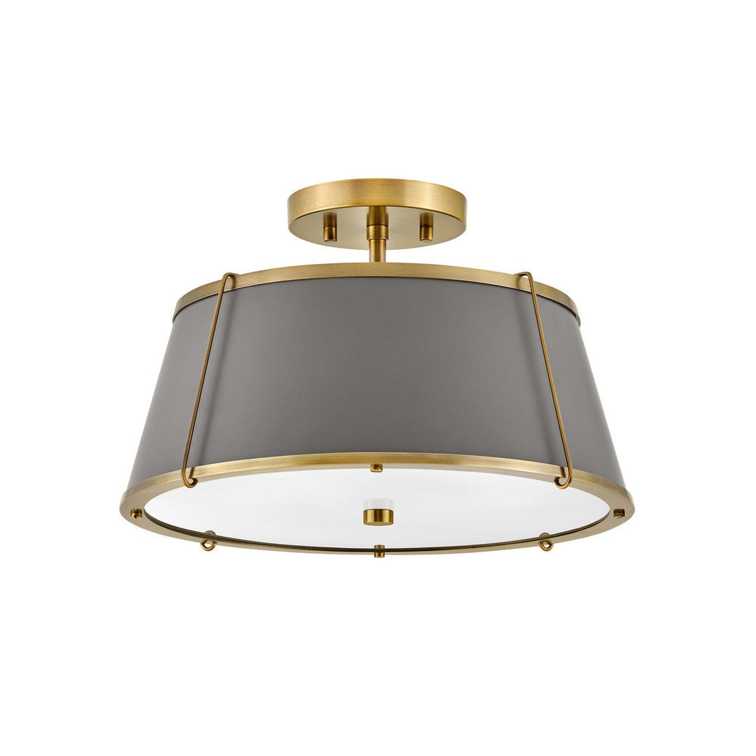 Hinkley Clarke 4893LDB Ceiling Light - Lacquered Dark Brass