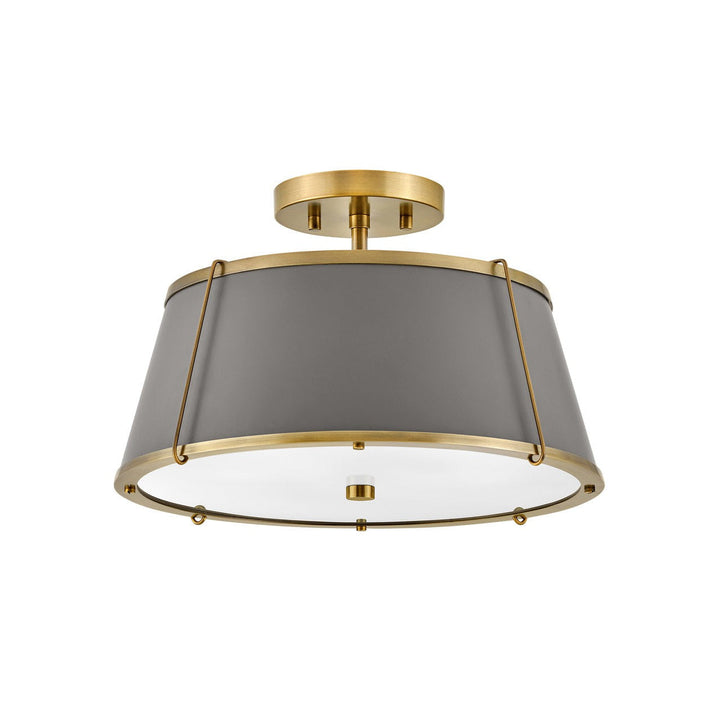 Hinkley Clarke 4893LDB Ceiling Light - Lacquered Dark Brass