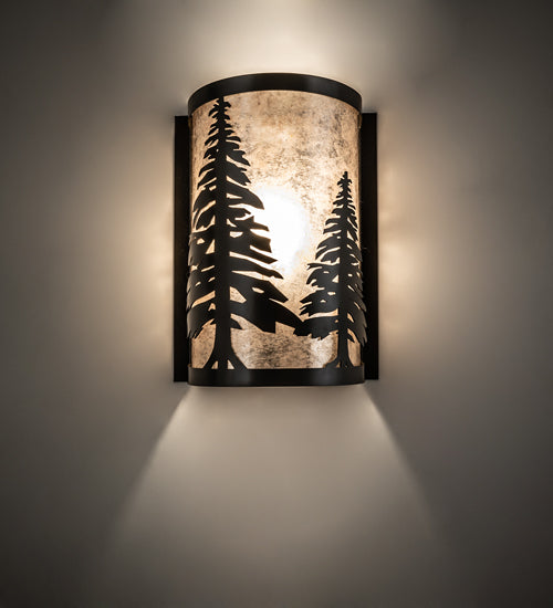 Meyda Tiffany Tall Pines 114681 Wall Light - Timeless Bronze