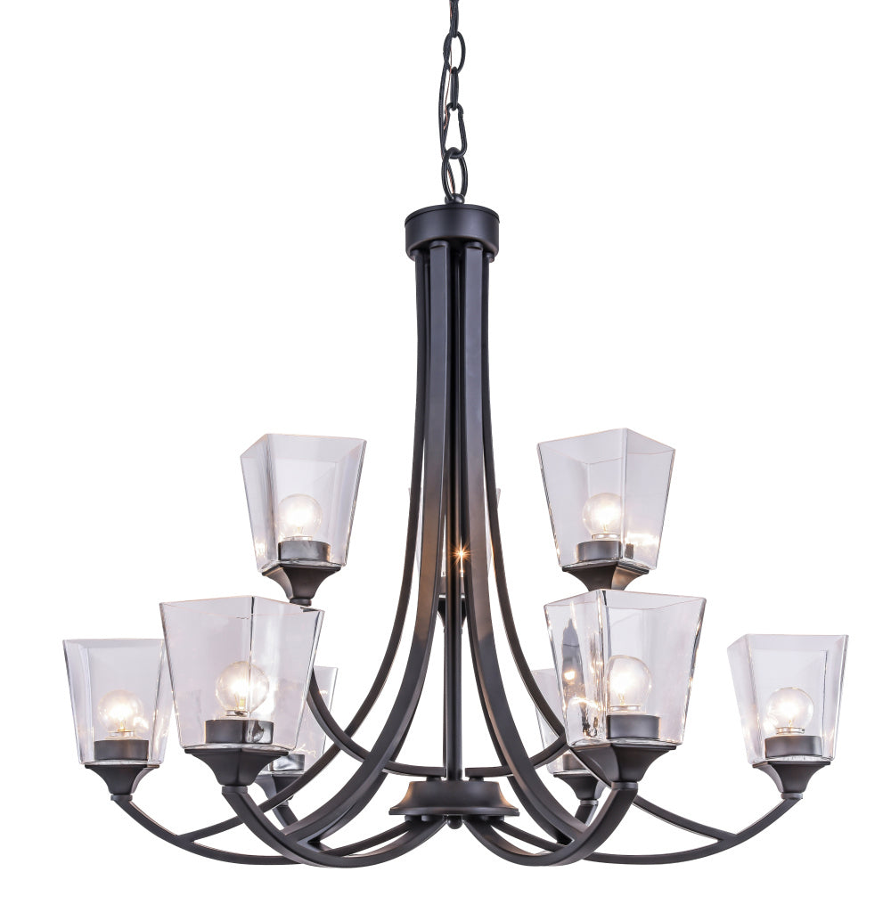 Revolution Mistee 4489BKSD Chandelier Light - Black