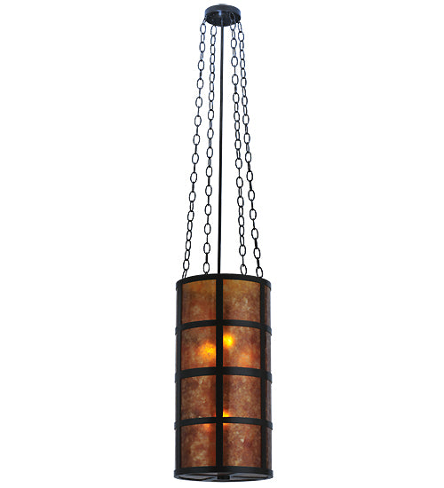 Meyda Tiffany Lighting 114694 Truffle Four Light Pendant Outdoor Bronze / Dark