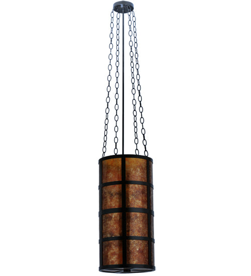 Meyda Tiffany Lighting 114694 Truffle Four Light Pendant Outdoor Bronze / Dark