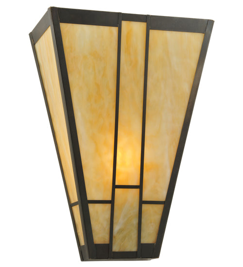 Meyda Tiffany Yosemite 114706 Wall Light - Craftsman Brown