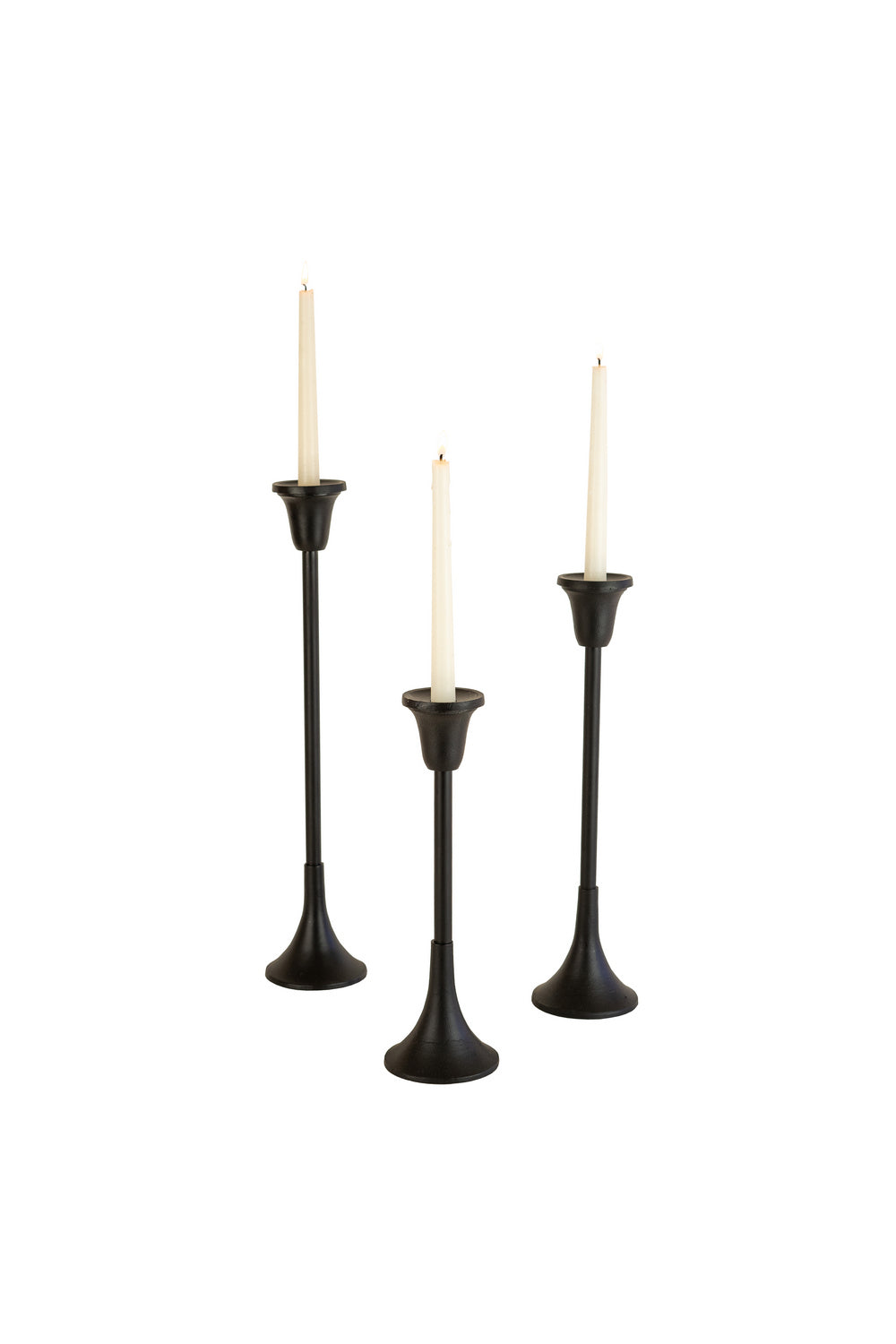 Kalalou Lighting NDE1425  Candle Stands Home Decor Bronze / Dark