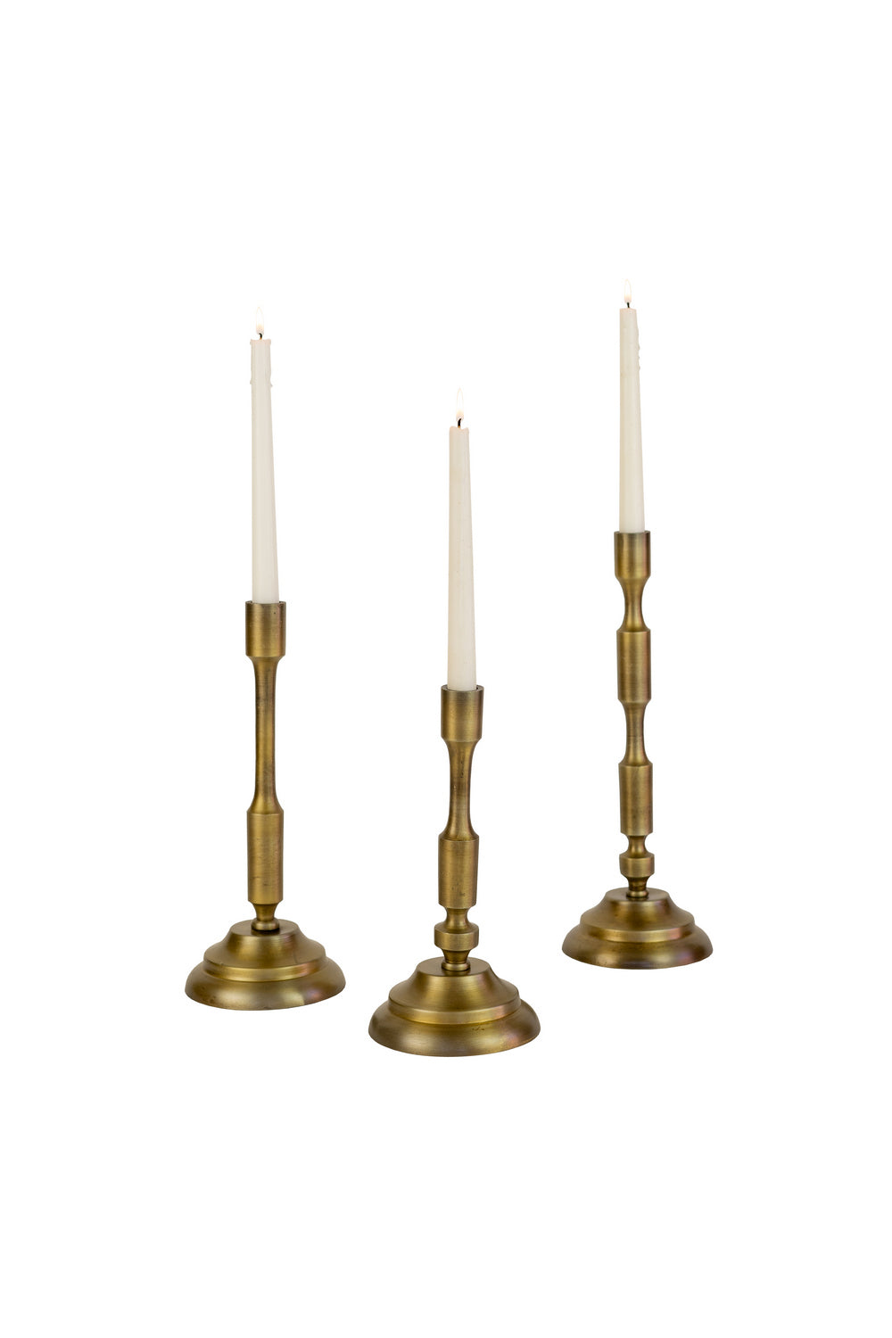 Kalalou Lighting NDE1428  Candle Stands Home Decor Bronze / Dark