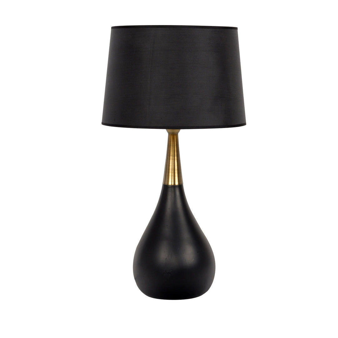 Craftmade Lighting 86222  Table Lamp Lamp Flat Black/Satin Brass