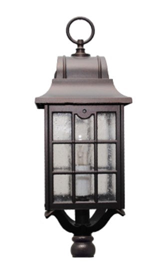 Melissa Lighting G630 Garden Lighting Exterior - Post/Pier Head Outdoor Bronze / Dark