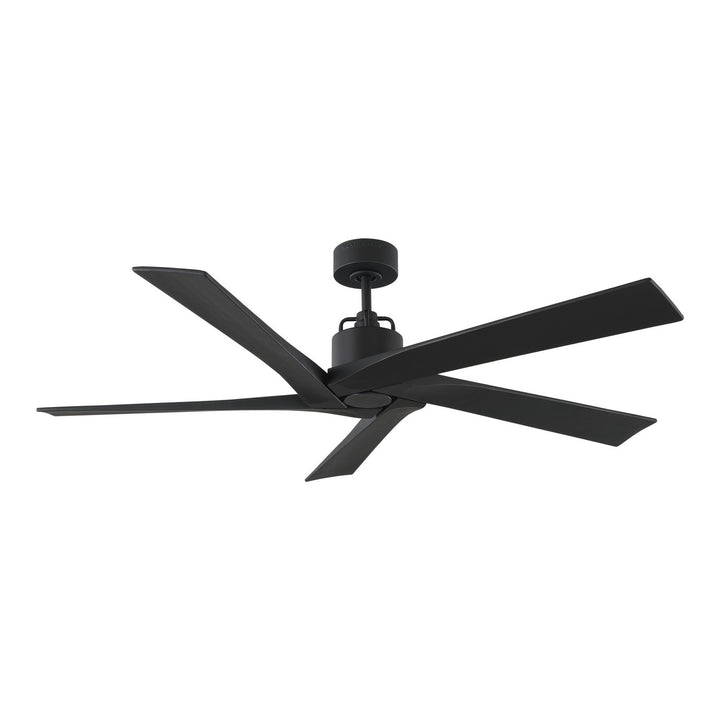 Visual Comfort Fan Aspen 56 5ASPR56MBK Ceiling Fan - Midnight Black, Midnight Black/Midnight Black/