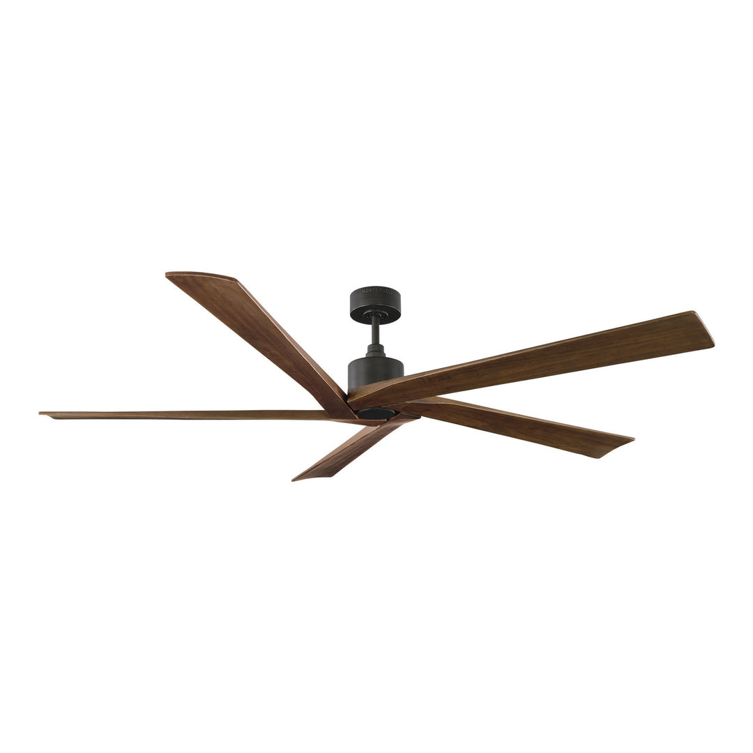 Visual Comfort Fan Aspen 70 5ASPR70AGP Ceiling Fan - Aged Pewter, Dark Walnut/Dark Walnut/