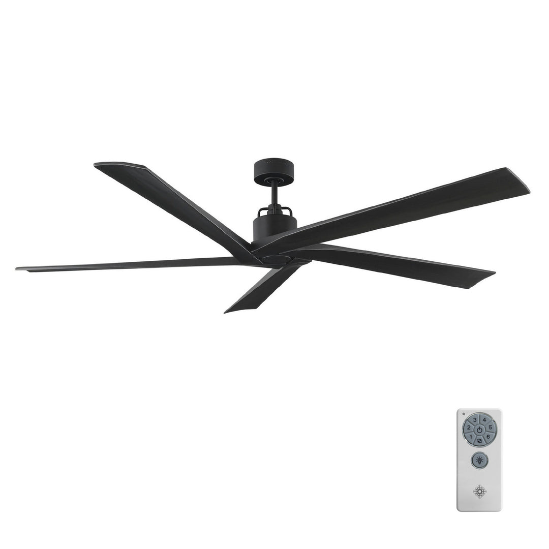 Visual Comfort Fan Aspen 70 5ASPR70MBK Ceiling Fan - Midnight Black, Midnight Black/Midnight Black/