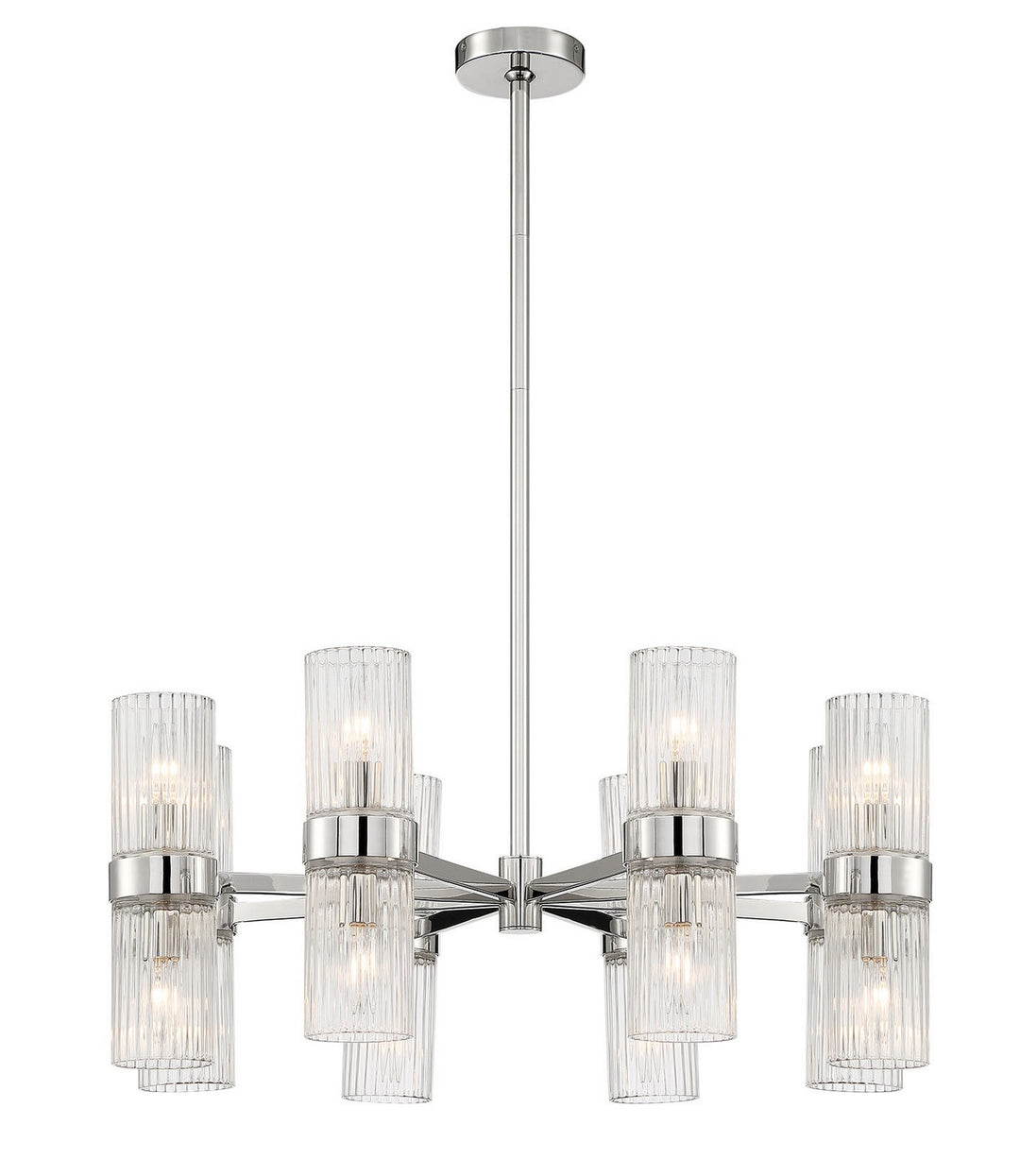 Mariana Charlotte 891625 Chandelier Light - Polished Nickel