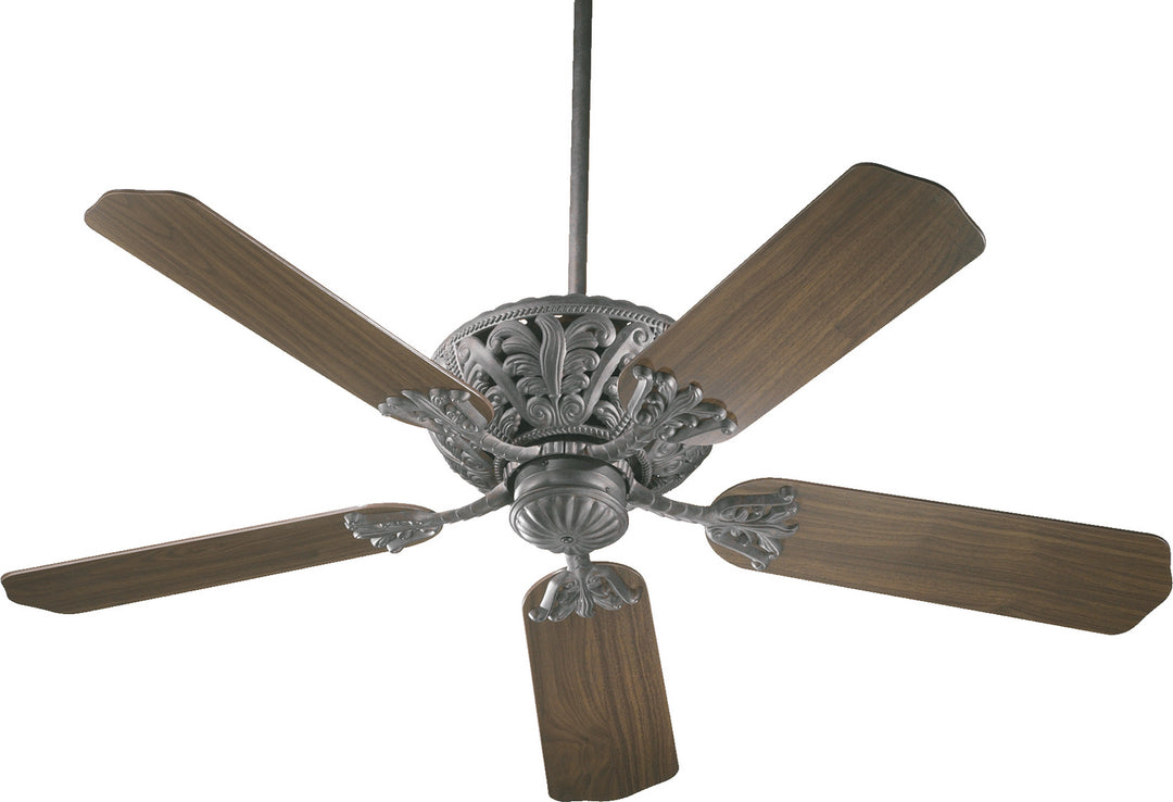 Quorum Windsor 85525-44 Ceiling Fan 52 in. - Toasted Sienna, Rosewood/Walnut