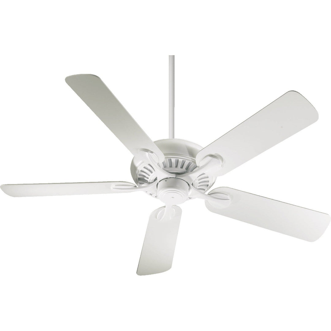 Quorum Pinnacle 91525-8 Ceiling Fan 52 in. - Studio White