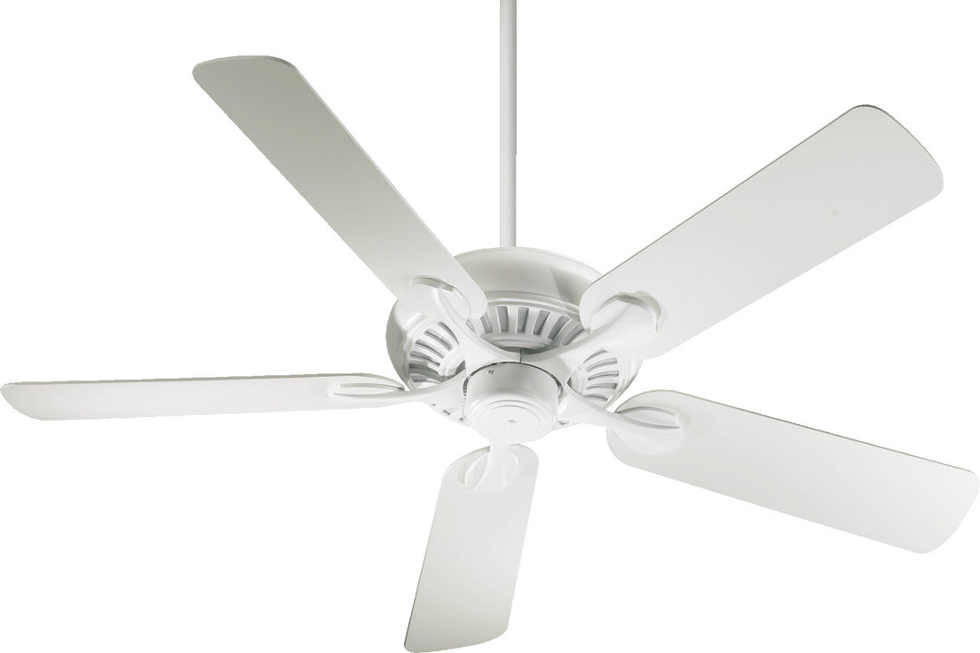 Quorum Pinnacle 91525-8 Ceiling Fan 52 in. - Studio White