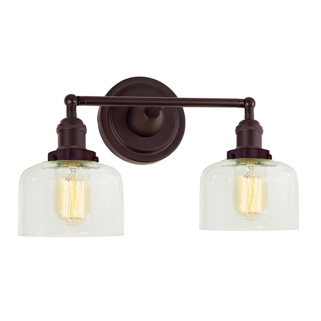 JVI Designs Soho 1252-08 S4 Bath Vanity Light 16 in. wide - Oil Rubbed Bronze