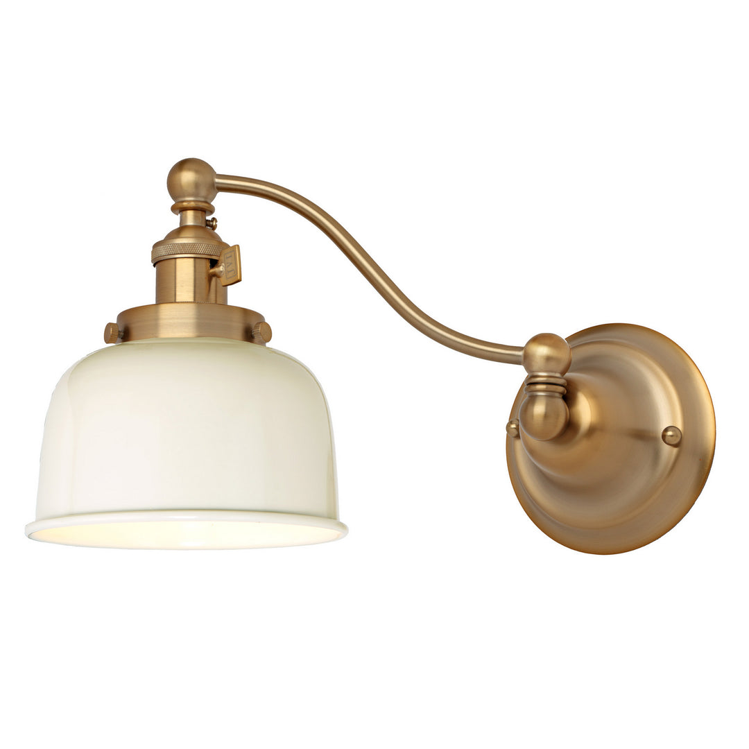 Jvi Designs Lighting 1253-10 M2-IV Soho One Light Wall Sconce Lamp Brass
