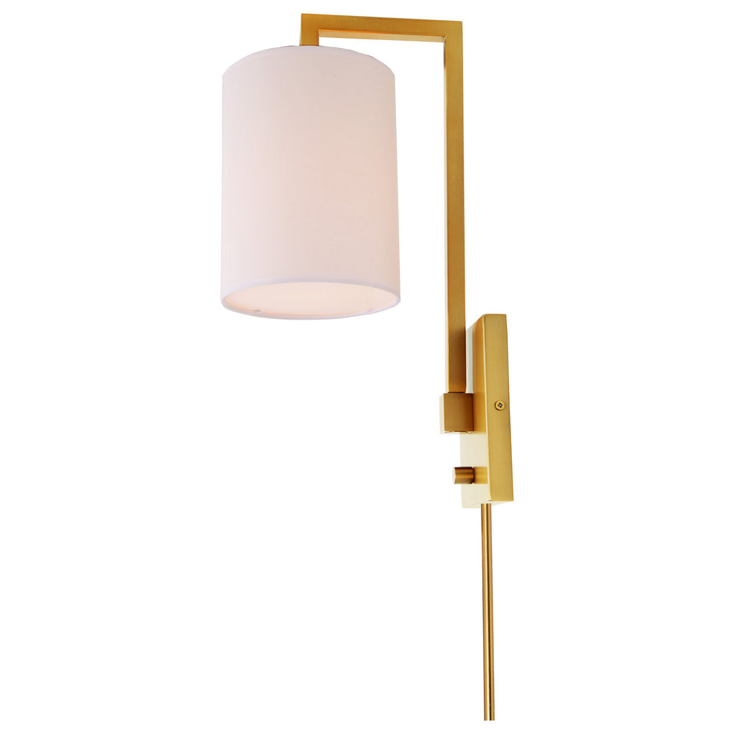 JVI Designs Allston 1260-10 Wall Light - Satin Brass