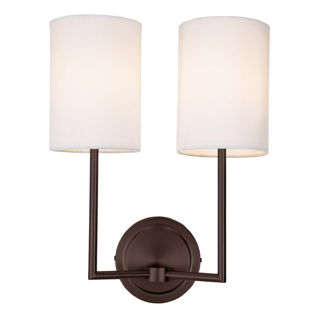 JVI Designs Elliot 1271-08 Wall Light - Oil Rubbed Bronze