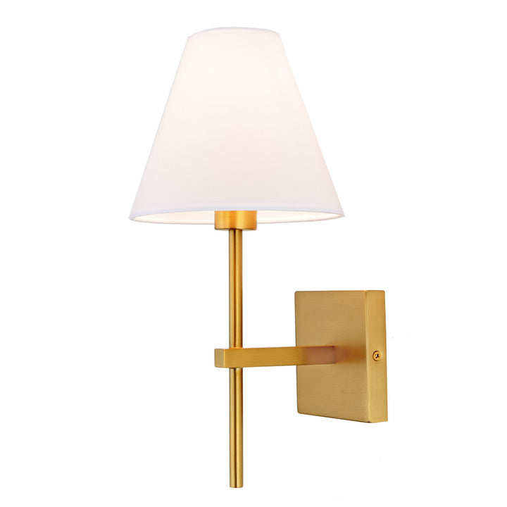 JVI Designs Kent 1273-10 Wall Light - Satin Brass