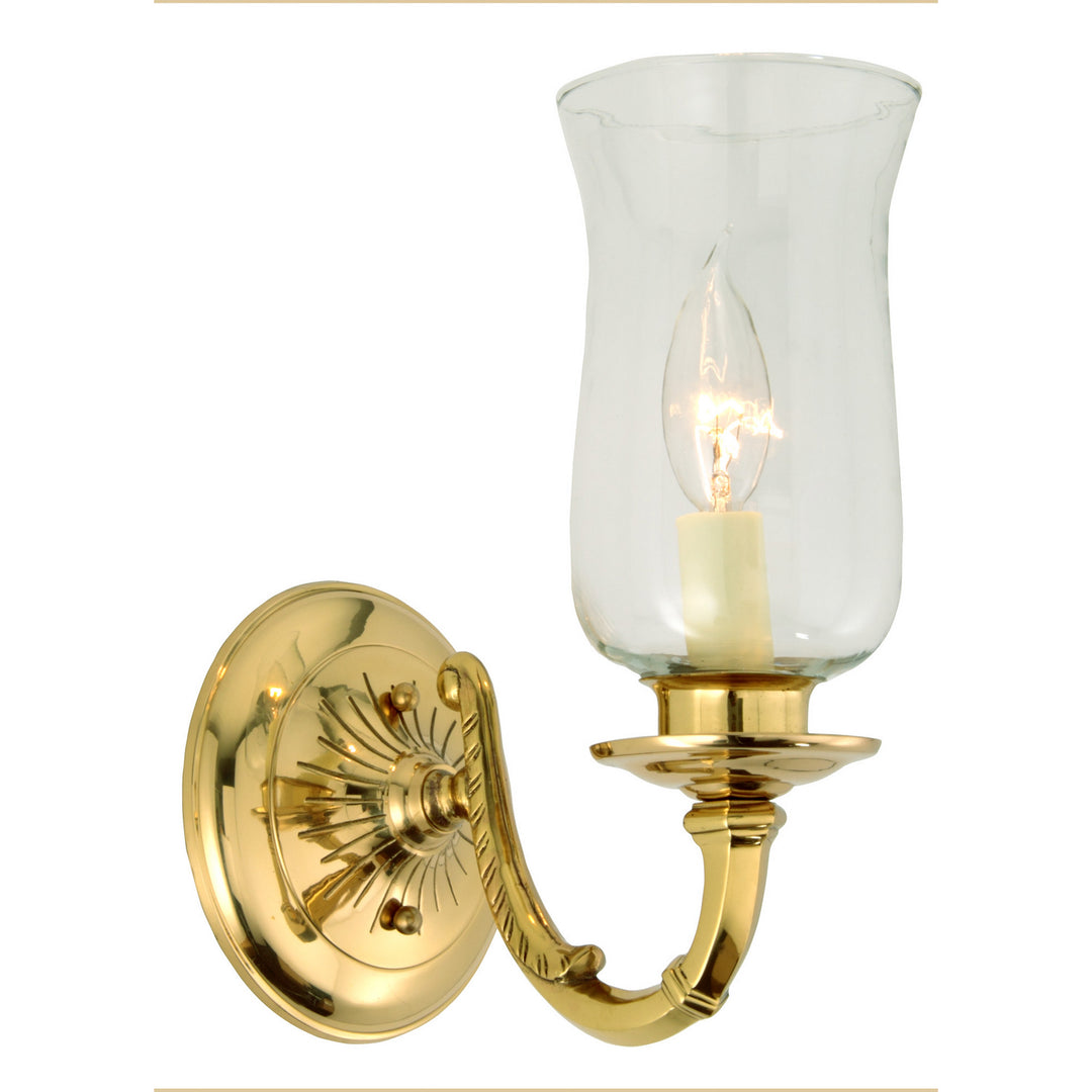 JVI Designs Ray 249-01 Wall Light - Polish Brass