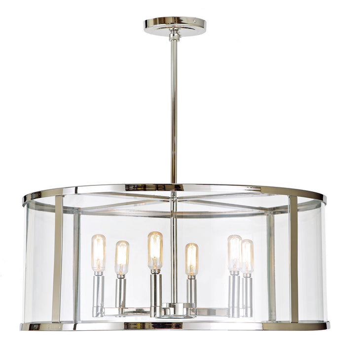 JVI Designs Bryant 3062-15 Chandelier Light - Polished Nickel