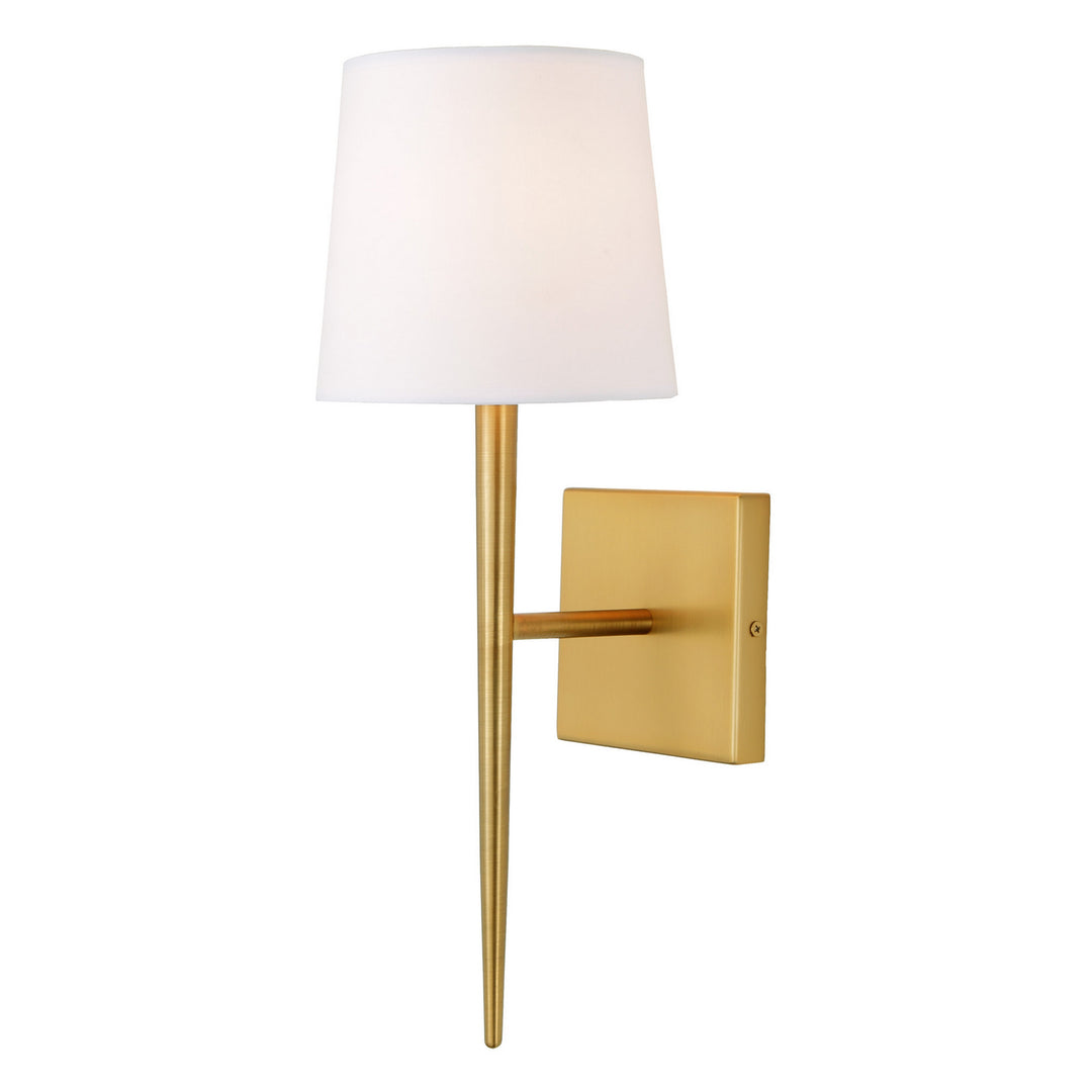 JVI Designs Marcus 443-10 Wall Light - Satin Brass