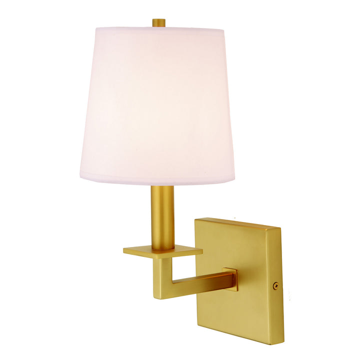 JVI Designs Lisbon 447-10 Wall Light - Satin Brass