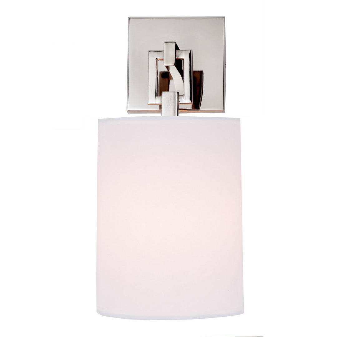 JVI Designs Warick 451-15 Wall Light - Polished Nickel