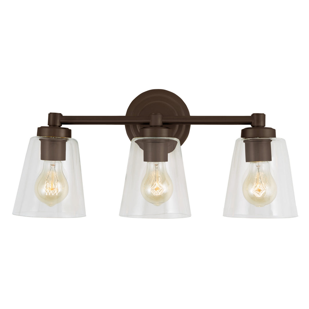 JVI Designs Wilshire 463-08 Bath Vanity Light 20 in. wide - Oil Rubbed Bronze