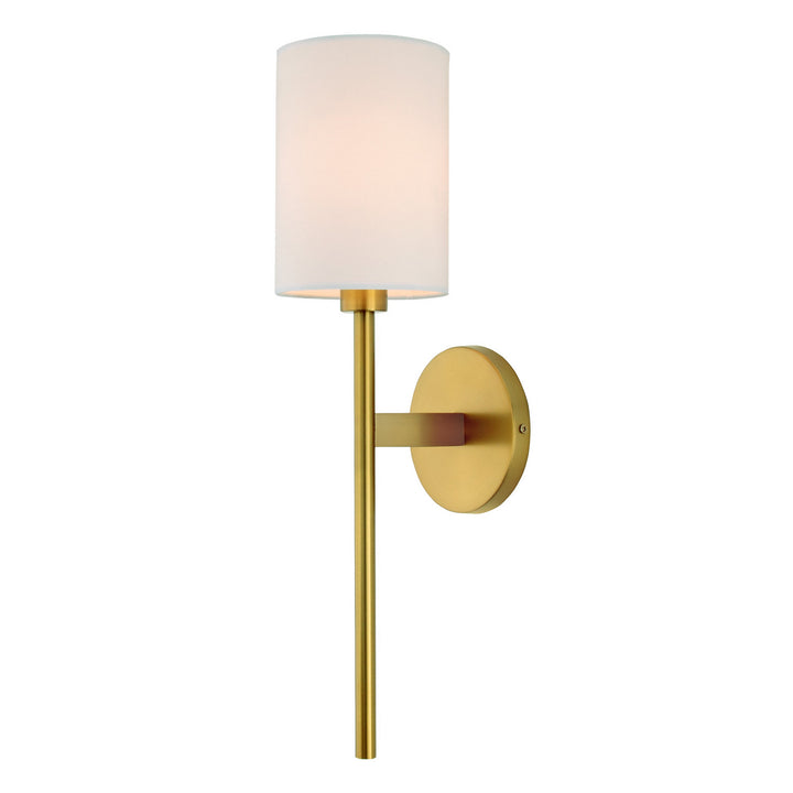 JVI Designs Larchmont 535-10 Wall Light - Satin Brass