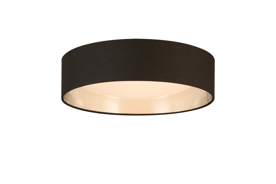 Eglo Orme 204722A Ceiling Light - Black/Brushed Nickel
