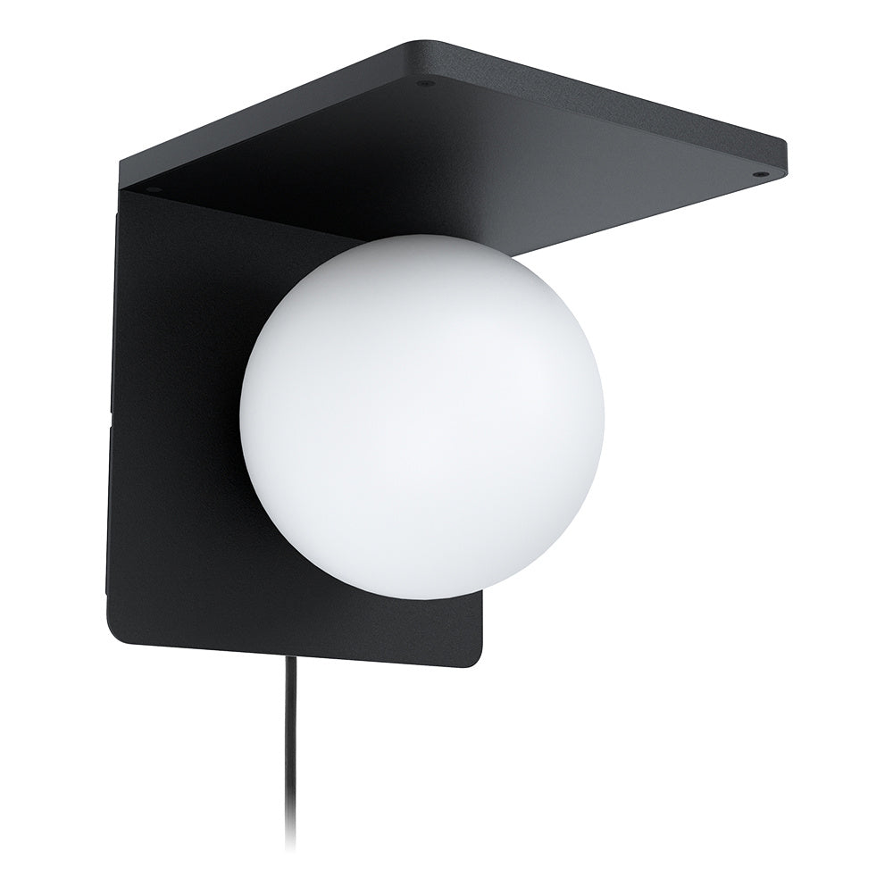Eglo Cigle 204965A Wall Sconce Light - Black