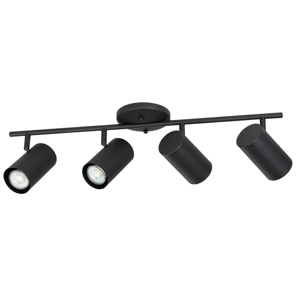 Eglo Calloway 205134A Ceiling Light - Structured Black