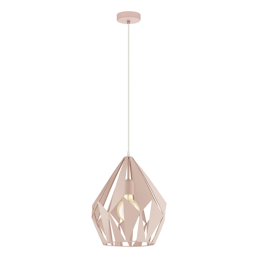 Eglo Carlton-P 49024A Pendant Light - Apricot