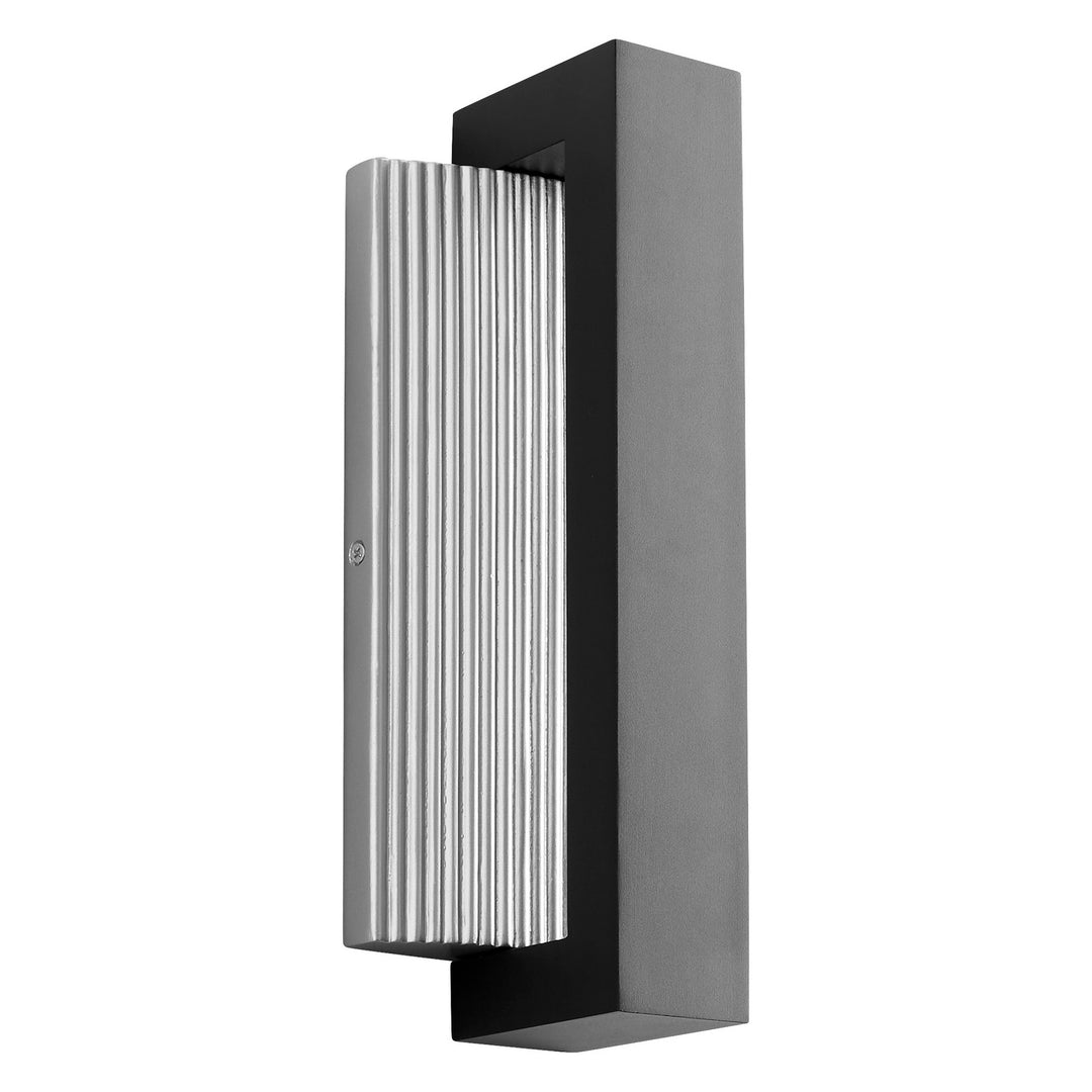 Oxygen 3-761-15 Verve LED Outdoor Wall Sconce Light Black