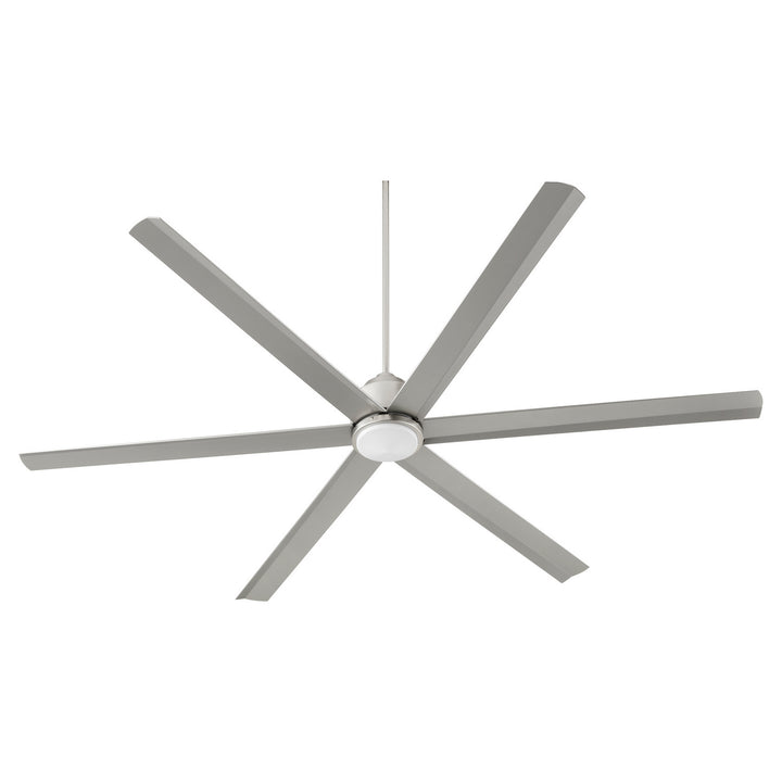 Quorum Titus 20806-65 Ceiling Fan - Satin Nickel, Silver