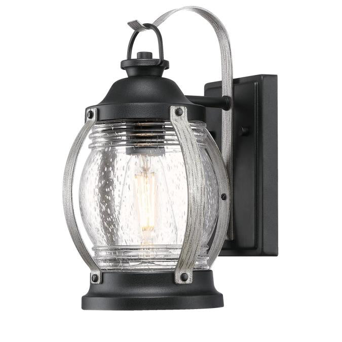 Westinghouse Lighting 6112400  Canyon Outdoor Textured Black & Antique Ash