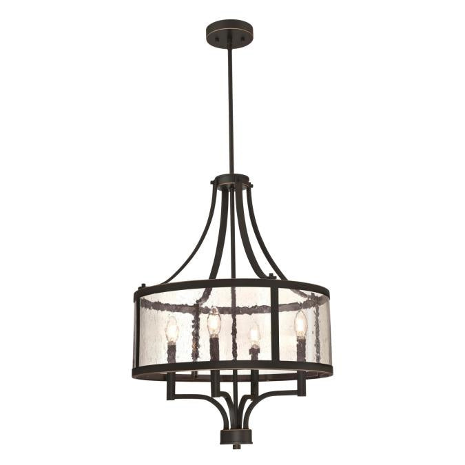 Westinghouse Belle View 6368400 Chandelier Light - Oil Rubbed Bronze With Highlights