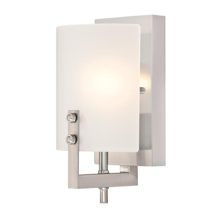 Westinghouse Enzo James 6369500 Wall Sconce Light - Brushed Nickel